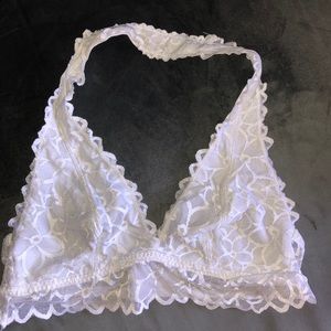 victoria’s secret pink halter bralette